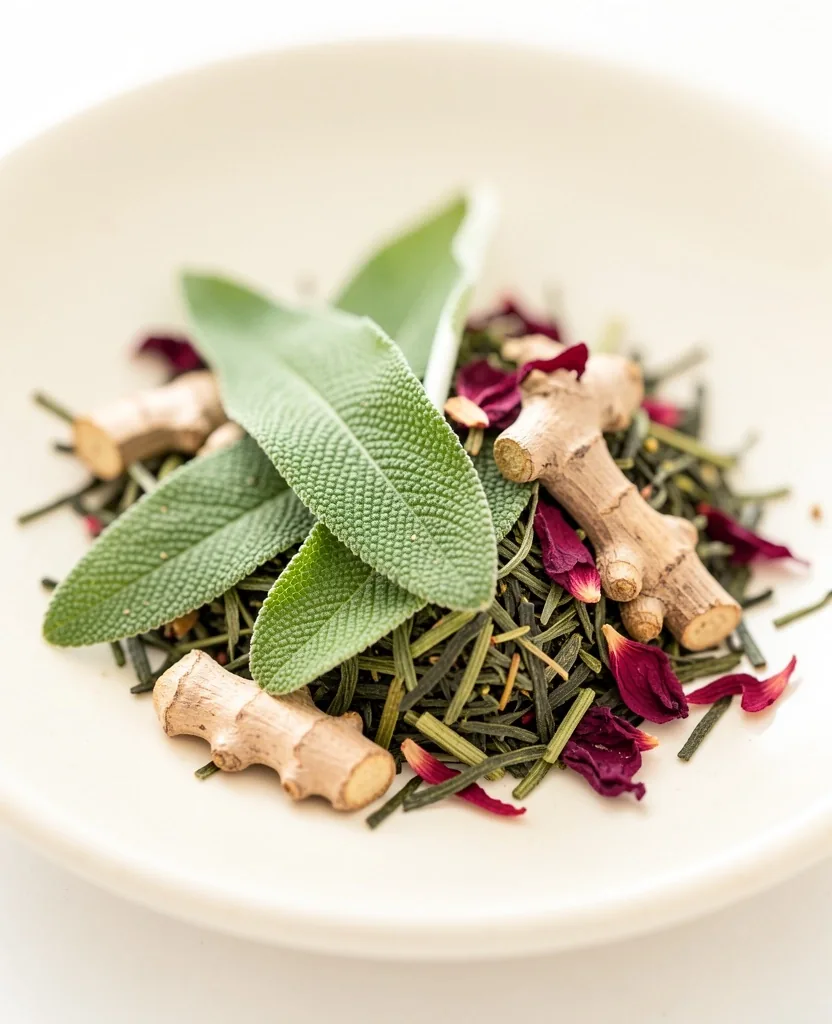 Miscela di tè keto Good body con erbe botaniche essiccate